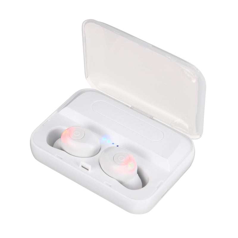 Mini Dual bluetooth 5.0 TWS Wireless Stereo Earphone Noise Reduction Light Display Headphones for Xiaomi