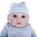 NPK 10 Inch 26cm Newborns Reborn Baby Soft Silicone Doll Handmade Lifelike Baby Girl Dolls
