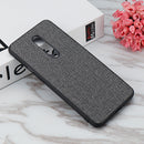 Bakeey Anti-finerprint PU Leather Soft Silicone Edge Shockproof Protective Case For OnePlus 7 PRO