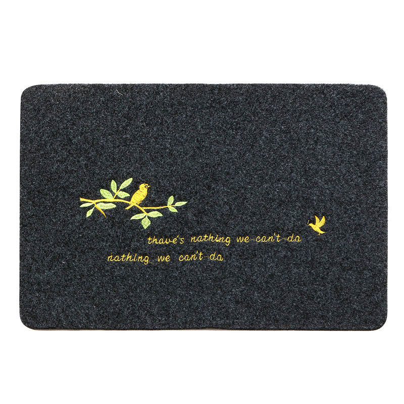 Waterproof Carpet Non Slip Door Floor Carpet Rug Bath Mat Home Kitchen Bathroom