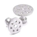 6pcs Aluminum PDR Pulling Puller Tabs Paintless Dent Hail Buckle Car Repair Tools