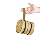 Leo Single/Double Layer Fishing Bag Canvas Round Fishing Wrap Fishing Tackle Accessories