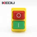 KEDU KJD17B/120V 16A 4 Pin Waterproof Electromagnetic On Off Push Button Switch