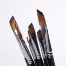 BGLN 802 9 Pcs/set Nylon Hair Acrylic Oil Painting Brush Oblique Paint Brushes Watercolor Brush Pens School Art Painting Supplies