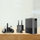 Baseus 3 in 1 3 Ports 3.4A Fast Travel Wall USB Charger EU US UK Plug Adapter For Phone Tablet