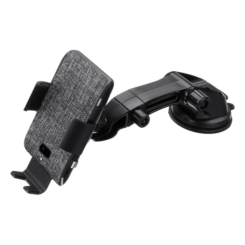 Voice Control 10W Qi Wireless Charger Infrared Sensor Automatic Lock Dashboard Air Vent Car Phone Holder For 4.0-6.5 Inch Smart Phone