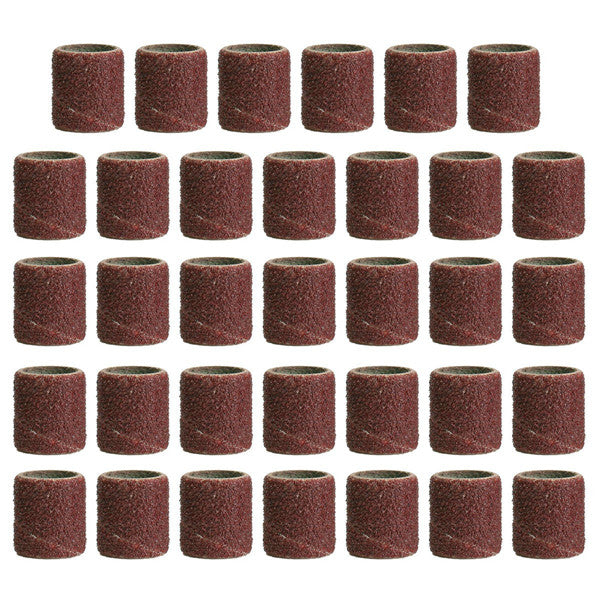 319pcs 3/8 1/4 1/2 Inch Sanding Bands Drums Sleeves 60 120 320 Grit Sanding Drum