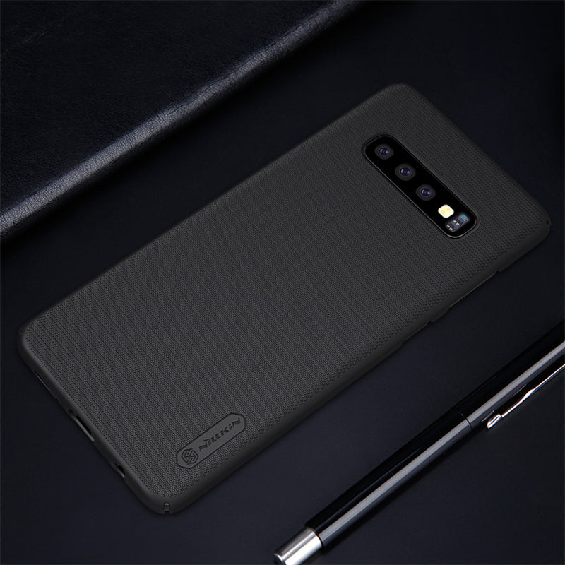 NILLKIN Frosted Shockproof Hard PC Back Cover Protective Case for Samsung Galaxy S10+ / Galaxy S10 Plus