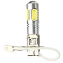 Car H3 White LED Projector COB 6000K Headlight Fog Driving Light