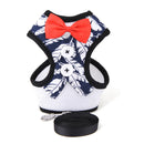 Dog collar Strap Small Dog Teddy Dogs Leads Evening Dress Bow Tie Cute Pet Soft Comfortable Leash