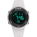 SYNOKE 9199 Fashion Student Watch 5ATM Waterproof Luminous Display Multi-function Sport Digital Watch