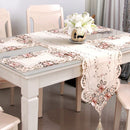 Four Sizes Classical Embroidery Flower Table Runnr Desk Mat Wedding Party Home Decor