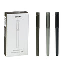 Deli A13 Metal Texture 0.5mm Gel Pen In Black For Office And School Stationary Supplies 12 Pcs