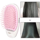 Portable Electric Ionic Hairbrush Takeout Mini Massage 3D Hair Brush Comb Small