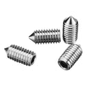 Suleve MXSH6 M3/M4/M5 300Pcs Allen Hex Socket Set Grub Screw Cone Point 3-10mm Assortment Kit