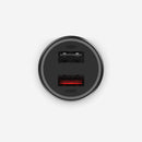 Xiaomi Car Charger Fast Dual Port Charging 37W Streamlined Black Matte