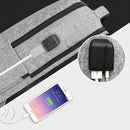 IPRee USB Backpack Travel Waterproof 14 Inch Laptop Bag Teenager School Bag Shoulder Bag