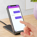 Essager 10W Foldable Fast Charging Wireless Charger Pad Phone Holder For iPhone X XR XS Max Xiaomi Mi8 Mi9 Pocophone S9 S10 S10+