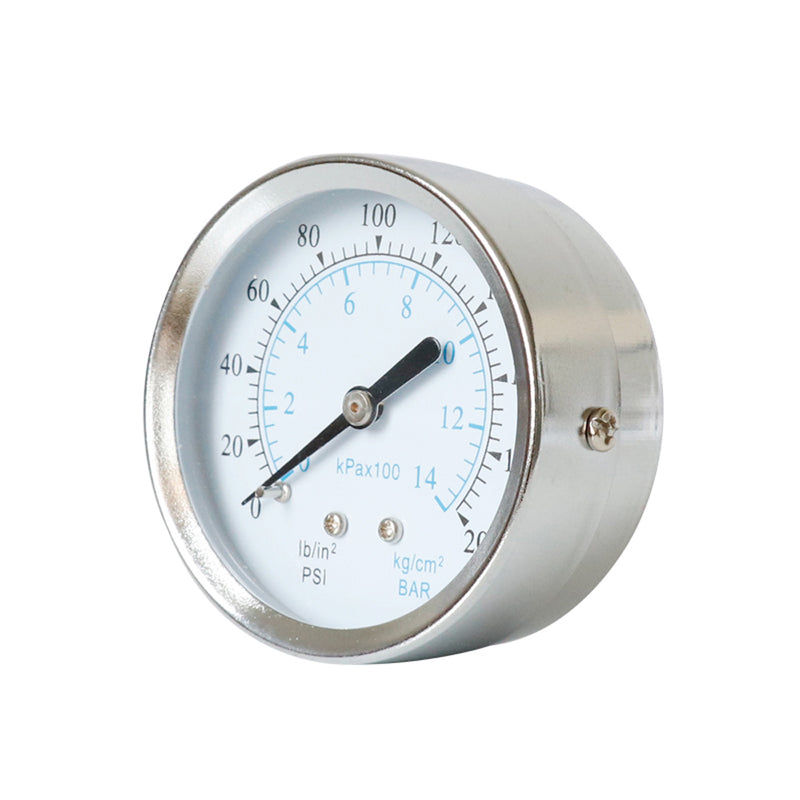 TS-Y60Z8-14kg/cm 63mm 0-14kg/cm 0-200psi Dial 1/8 NPT Pressure Gauge