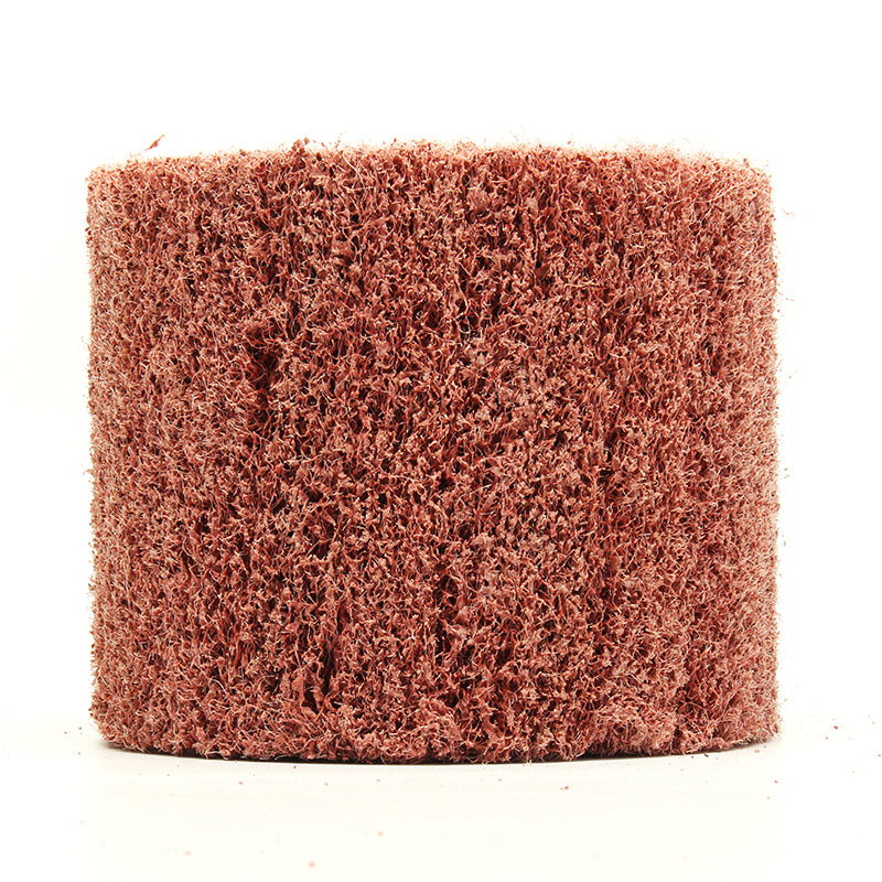 120x100mm 40 to 80 Grit Metal Steel Wire Drawing Burnishing Polishing Wheel for Burnishing Machine