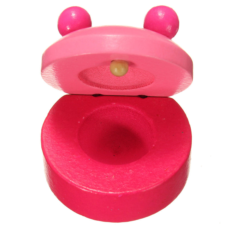 Orff Musical Instruments Wood Cartoon Castanet Educational Toy for Kids Toddlers
