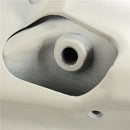 Fuel Gas Tank with Petcock Gas Cap Filter White For Honda GX160 5.5HP