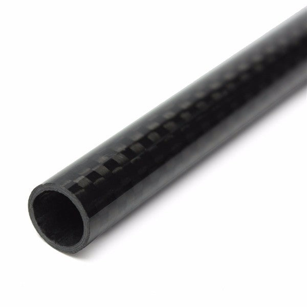 3K 8mm x 10mm x 500mm Roll Wrapped Carbon Fiber Tube Boom for Multicopter
