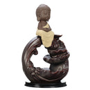 Porcelain Smoke Backflow Ceramic Incense Cone Burner Censer Holder Decorations