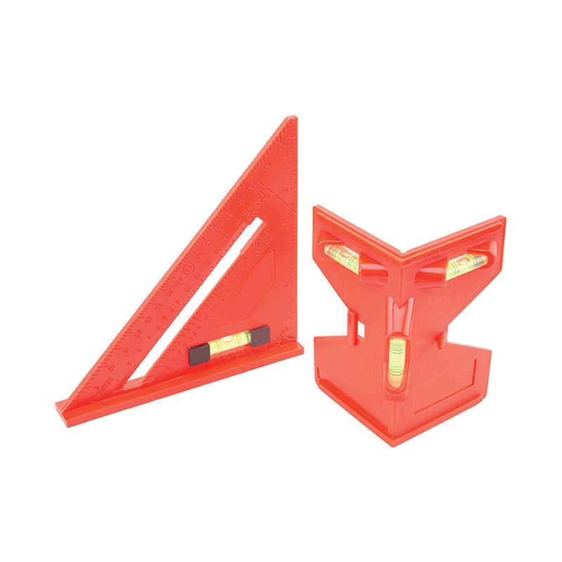 7 Inch Woodworking Triangle Ruler Multifunctional Angle Square Ruler Carpenter Tools Speed Square Measuring Tools