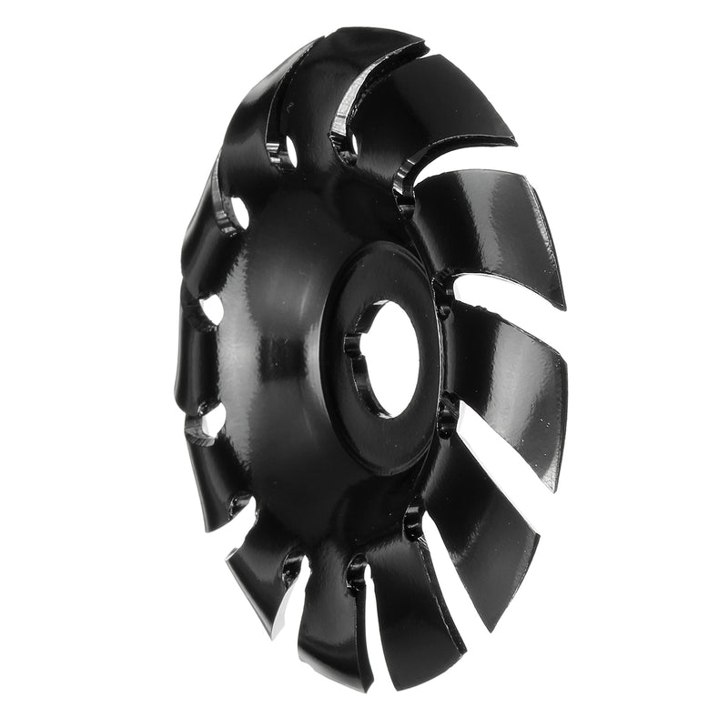 90mm Wood Carving Disc 12T Woodworking Root Milling Cutter for 16mm Aperture Angle Grinder