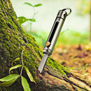 LAOTIE 98mm 6061 Aviation Aluminum Alloy Mini Folding Knife Tactical Portable Survival Tool With Keychain