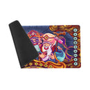 BUBM JRZD-C Chinese Gods Desktop Mouse Pad Rubber Gaming Table Mat Writing Mat for Office Home