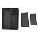 Car Center Armrest Console Tray Storage Box with Coin and Sunglass Holder for Tesla Model 3