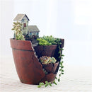Sky Garden Succulent Plants House Herb Flower Pot Basket Planter Home Decor