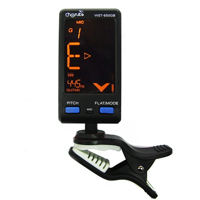 Cherub WST-650GB Protable Clip-on Guitar Bass Tuner