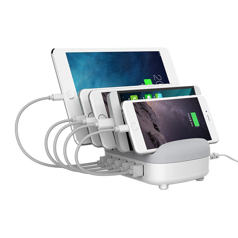 ORICO DUK-5P 40W 5 Port USB Smart Desktop Charging Station USB Hub with Phone & Tablet Stand
