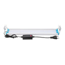 38.5CM Aluminum Adjustable LED Aquarium Light  Fish Tank Panel Lamp Blue+White AC220V