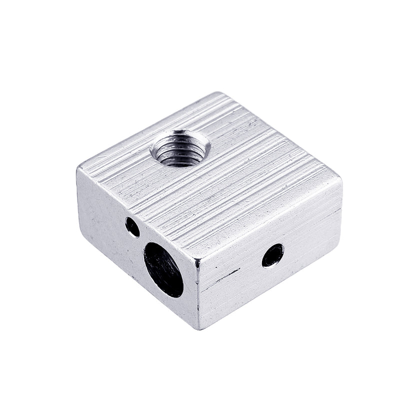 Anet 20*20*10mm 6 M6 Aluminium Heating Block for Prusa i3 3D Printer Extruder Hot End