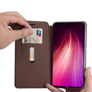 For Xiaomi Redmi Note 8 Case MOFI Luxury Shockproof Flip with Stand Card Slot Full Body PU Leather Protective Case