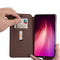 For Xiaomi Redmi Note 8 Case MOFI Luxury Shockproof Flip with Stand Card Slot Full Body PU Leather Protective Case