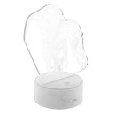 3D Illusion Dinosaur Night Light Touch RemoteEControl Home Decor Lamp Table Gift