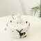 Pet Ceramic Electric Automatic Water Fountain Dog Cat Drinking Bowl Tank Water Dispenser Pump