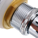 Bathroom Sink Pop Up Drain Assembly Faucet Vessel Basin Sink Drain Stopper Strainer w/ Overflow