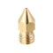 5PCS 1.75mm/0.6mm Copper Thread Extruder Nozzle For 3D Printer