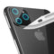 Converted Change Metal + Tempered Glass 2 in 1 Anti-scratch Phone Lens Protector Sticker for iPhone X / XS to 11 Pro