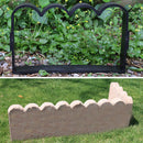 Fence Concrete Mold Brick Cement Mould Garden Path Plastic DIY Tool Courtyard