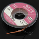 Effetool 5Ft/1.5mx2mm Desoldering Braid Solder Remover Copper Wick Spool Wire Cable Welding Wire