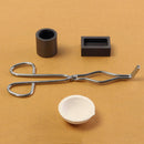 16OZ Gold Graphite Crucible Cup Tongs 1 Melting Bowl Ingot Mold Casting Tools