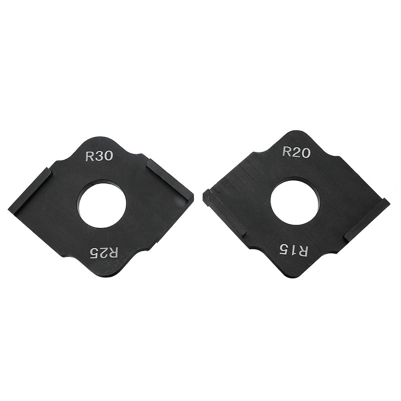 2pcs Radius Quick Jig R15 R20 R25 R30 Woodworking Router Table Jig Corner Template Tools