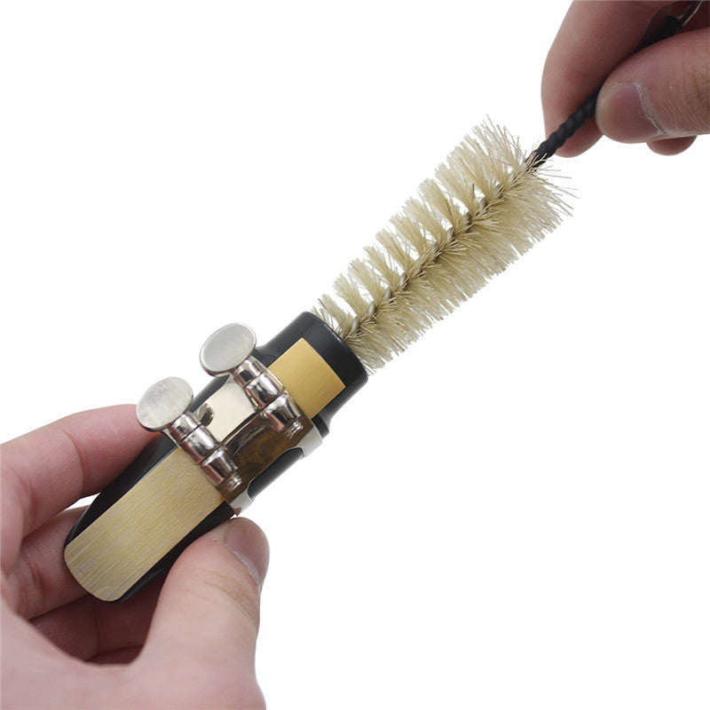 SLADE Alto Saxophone Tenor Tool Sax Kit Cleaning Cloths Mini Brush Set for Woodwind Instruments